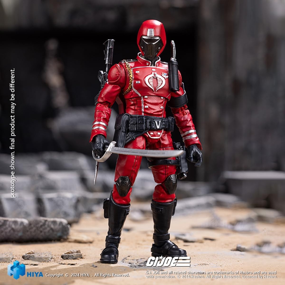 HIYA TOYS - Exquisite Mini Series 1/18 - G.I.Joe - Crimson Guard
