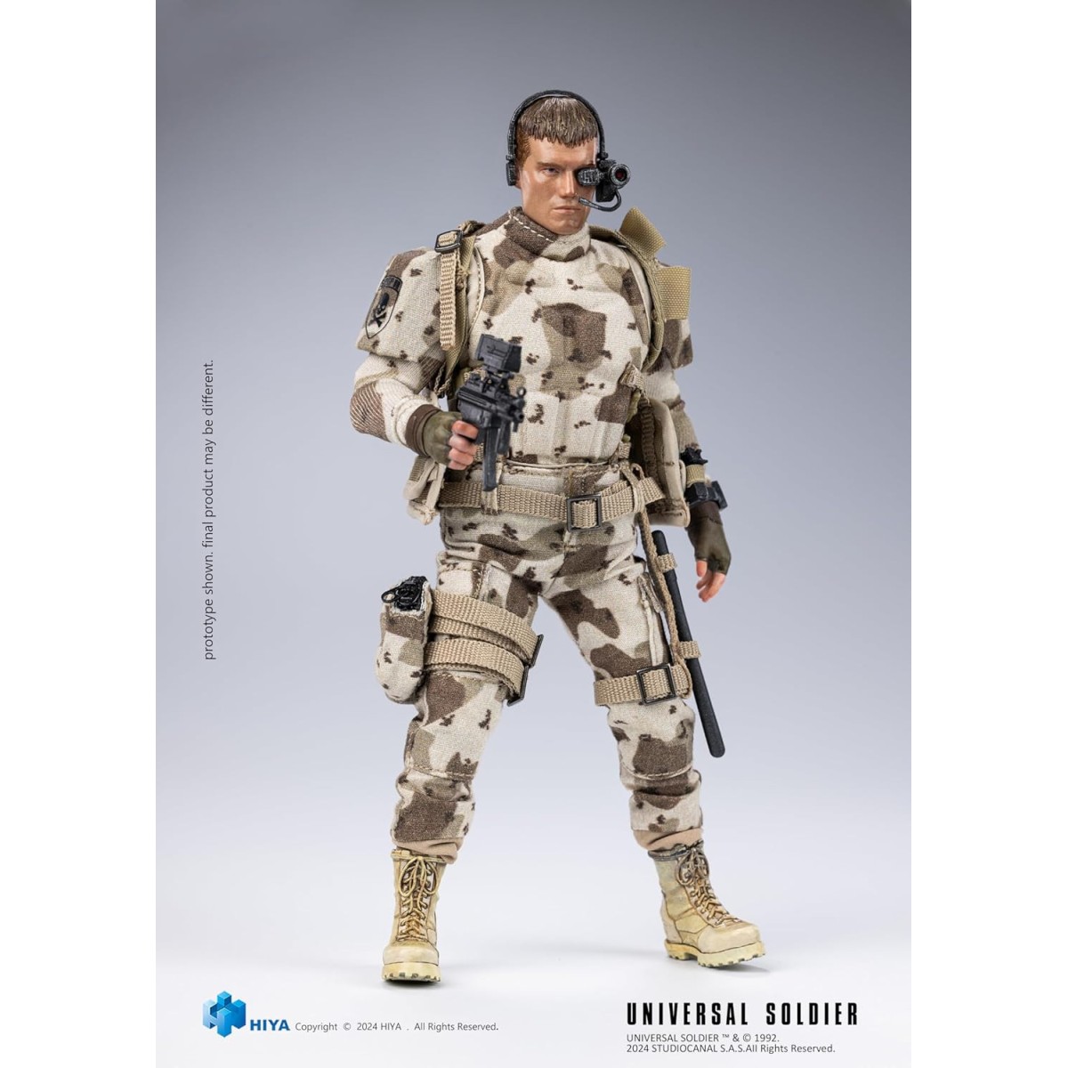 HIYA TOYS - Exquisite Super Series 1/12 - Universal Soldier (1992) Andrew Scott