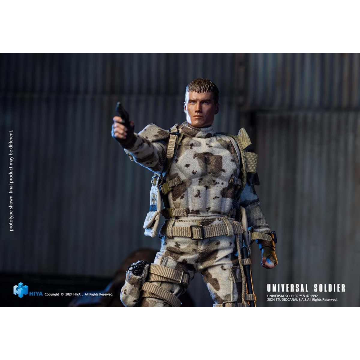 HIYA TOYS - Exquisite Super Series 1/12 - Universal Soldier (1992) Andrew Scott
