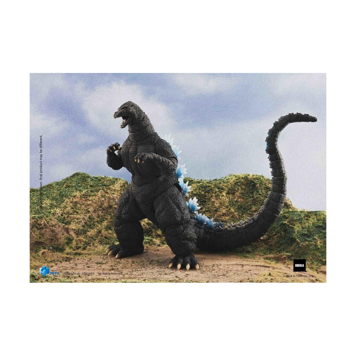 HIYA TOYS - Exquisite Basic Series 1/12 - Godzilla vs King Ghidorah (1991) Heat Ray Hokkaido Version