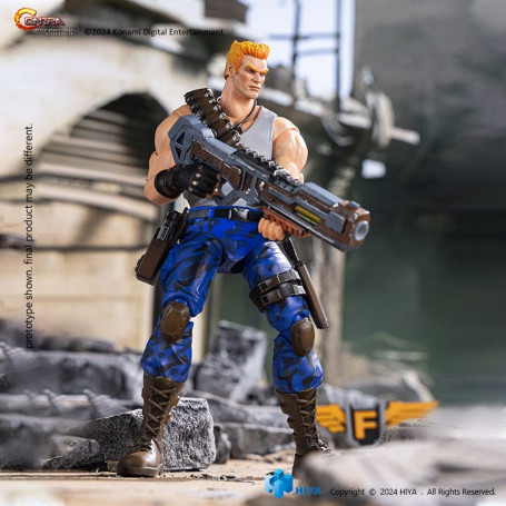 HIYA TOYS - Exquisite Basic Series 1/12 - CONTRA OPERATION GALUGA Bill Rizer