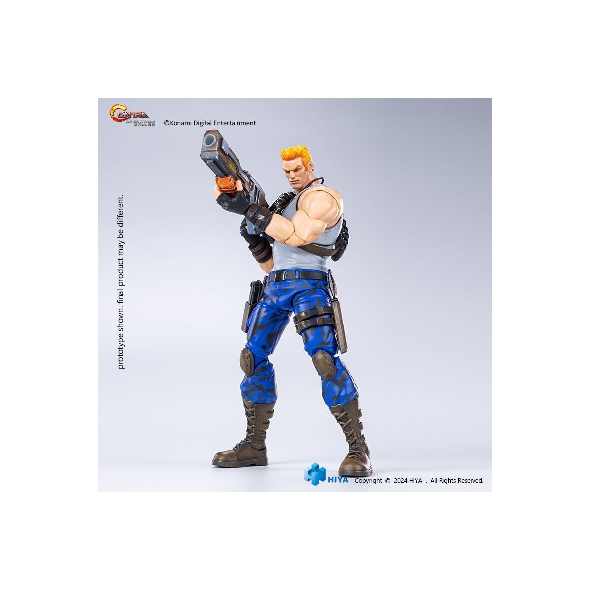 HIYA TOYS - Exquisite Basic Series 1/12 - CONTRA OPERATION GALUGA Bill Rizer