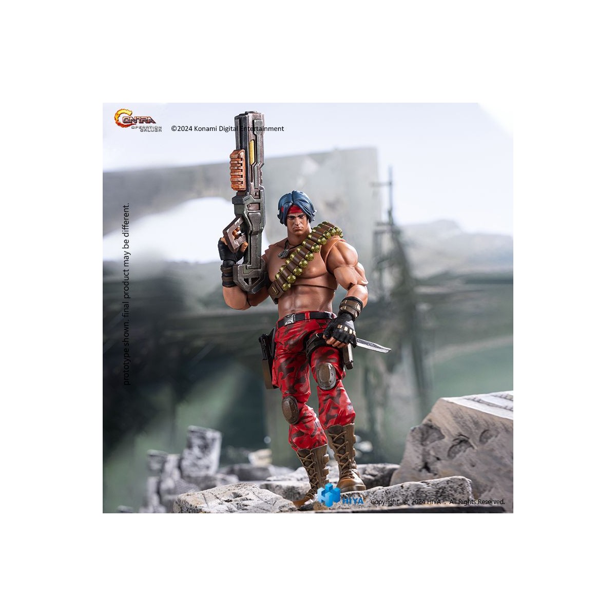 HIYA TOYS - Exquisite Basic Series 1/12 - CONTRA OPERATION GALUGA Lance Bean