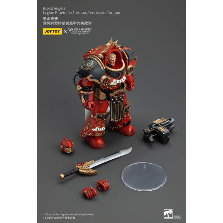 Joytoy - Warhammer - Blood Angels - Legion Praetor in Tartaros Terminator Armour - The Horus Heresy