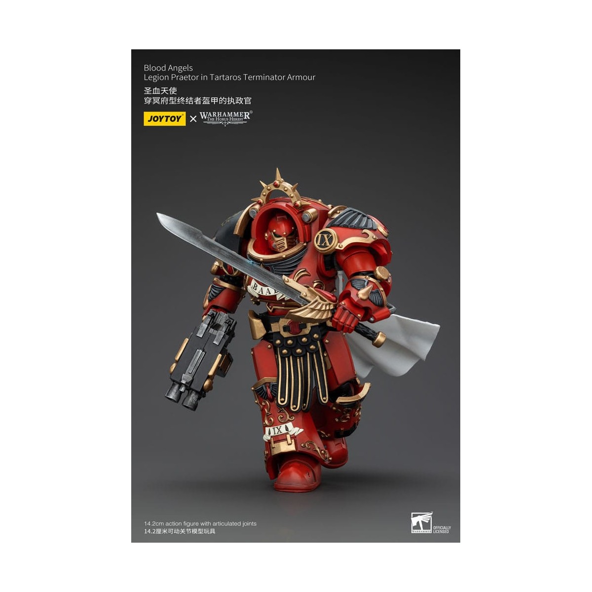 Joytoy - Warhammer - Blood Angels - Legion Praetor in Tartaros Terminator Armour - The Horus Heresy