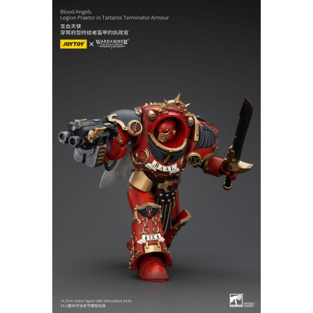 Joytoy - Warhammer - Blood Angels - Legion Praetor in Tartaros Terminator Armour - The Horus Heresy