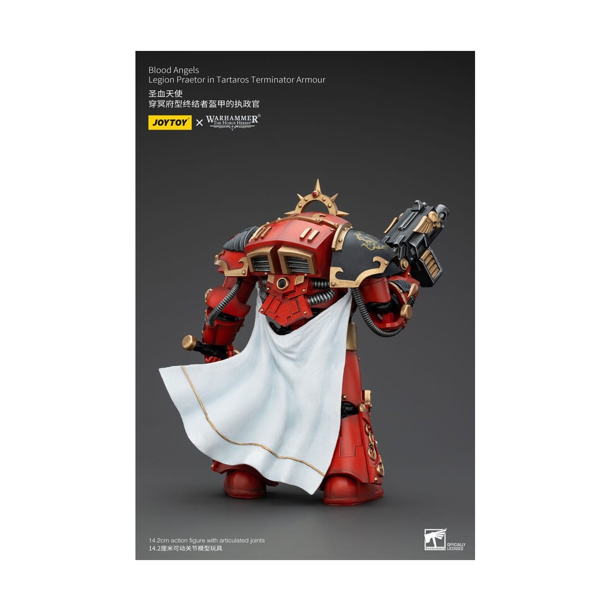 Joytoy - Warhammer - Blood Angels - Legion Praetor in Tartaros Terminator Armour - The Horus Heresy
