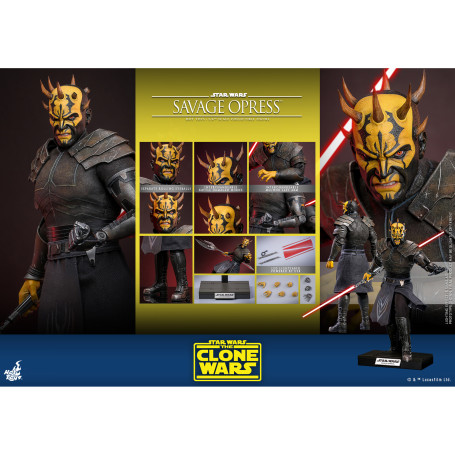 Hot Toys Star Wars - Savage Opress 1/6 - The Clone War Figurine