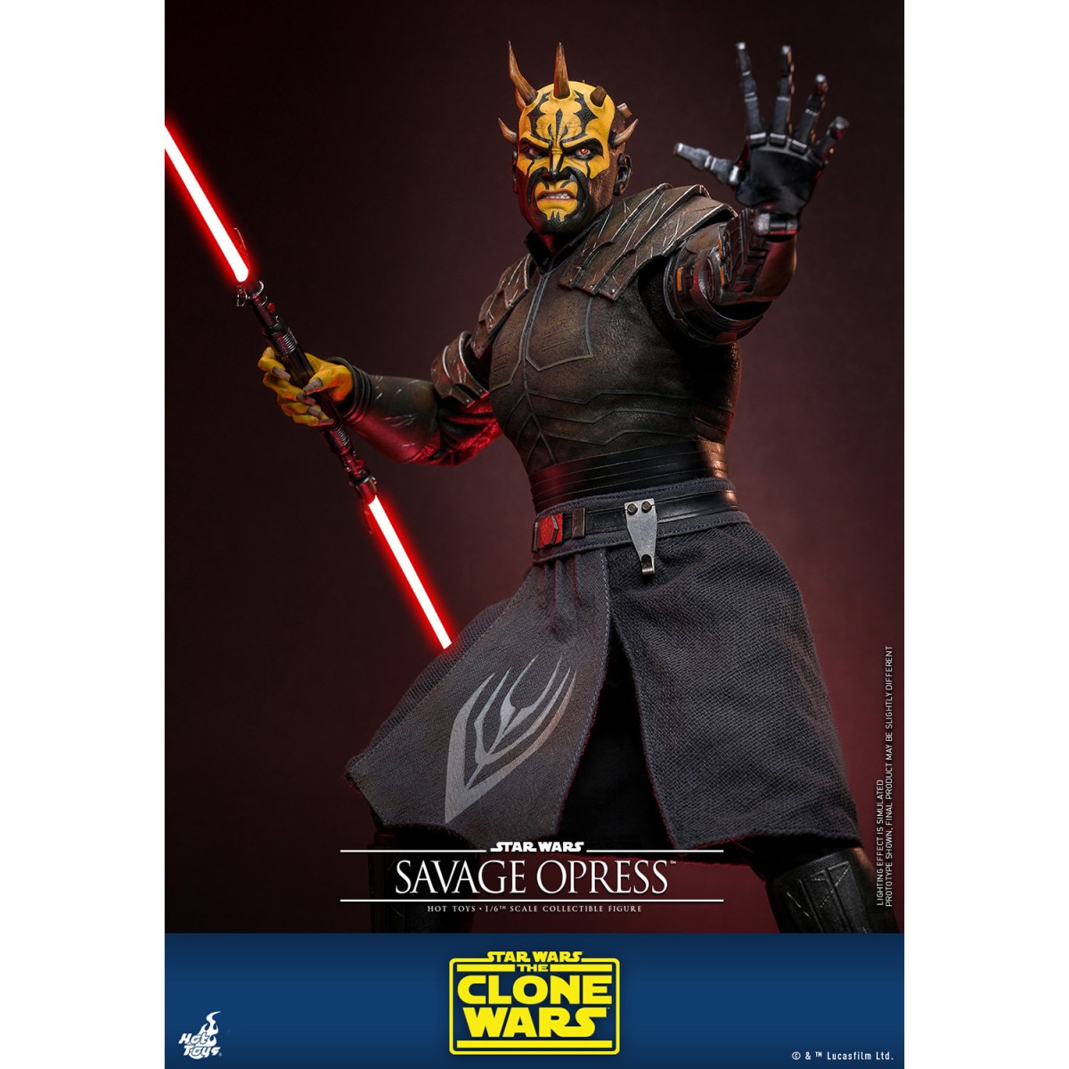 Hot Toys Star Wars - Savage Opress 1/6 - The Clone War