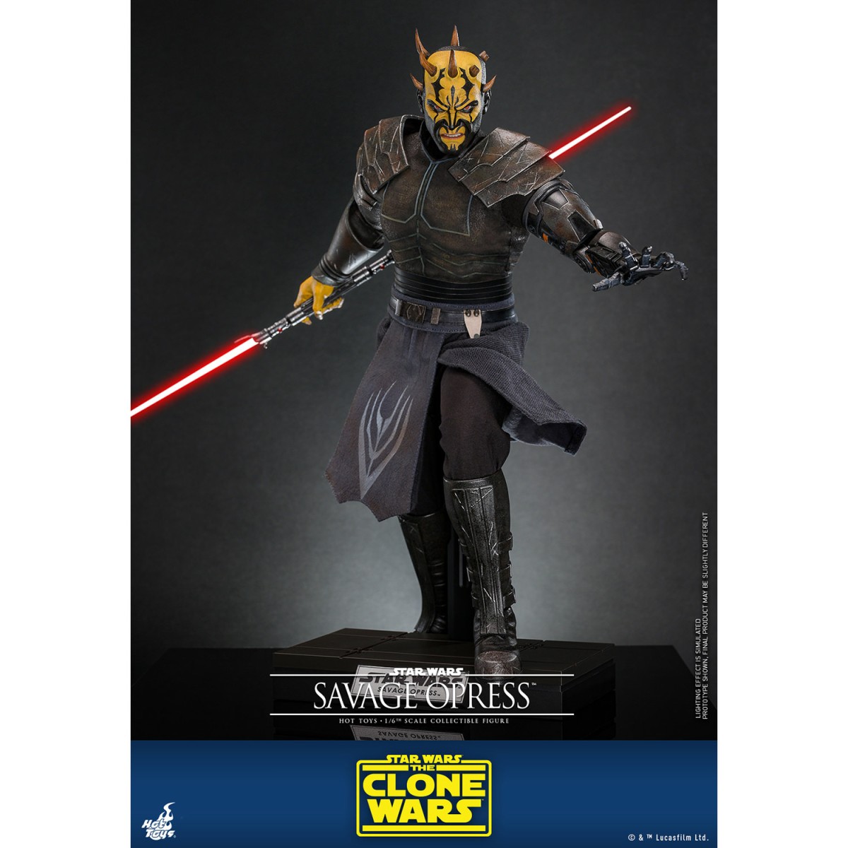 Hot Toys Star Wars - Savage Opress 1/6 - The Clone War