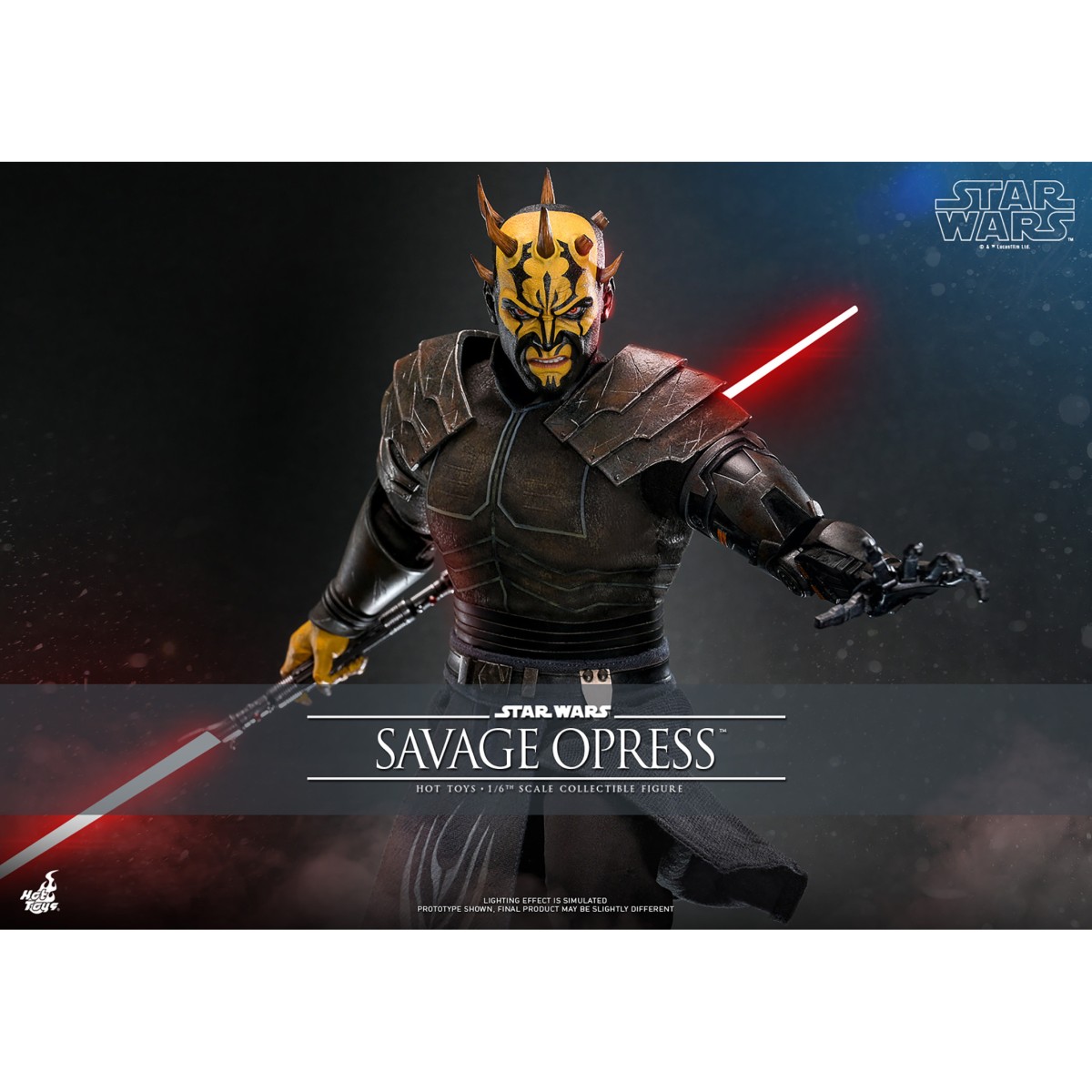 Hot Toys Star Wars - Savage Opress 1/6 - The Clone War