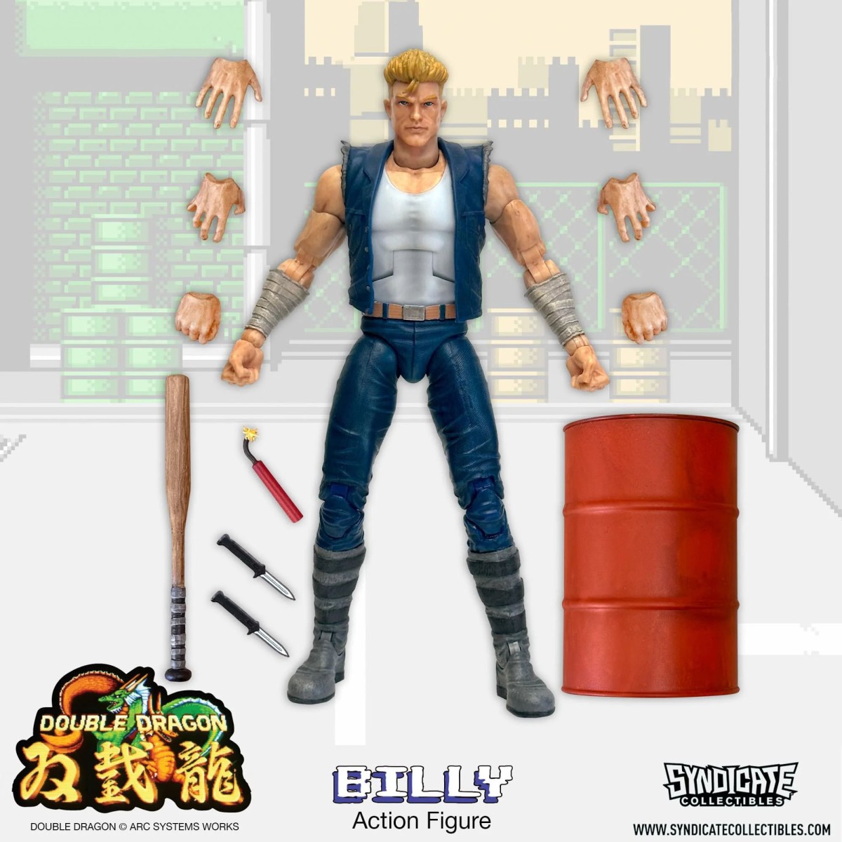 Syndicate Collectibles - Billy Lee - Double Dragon 1/12