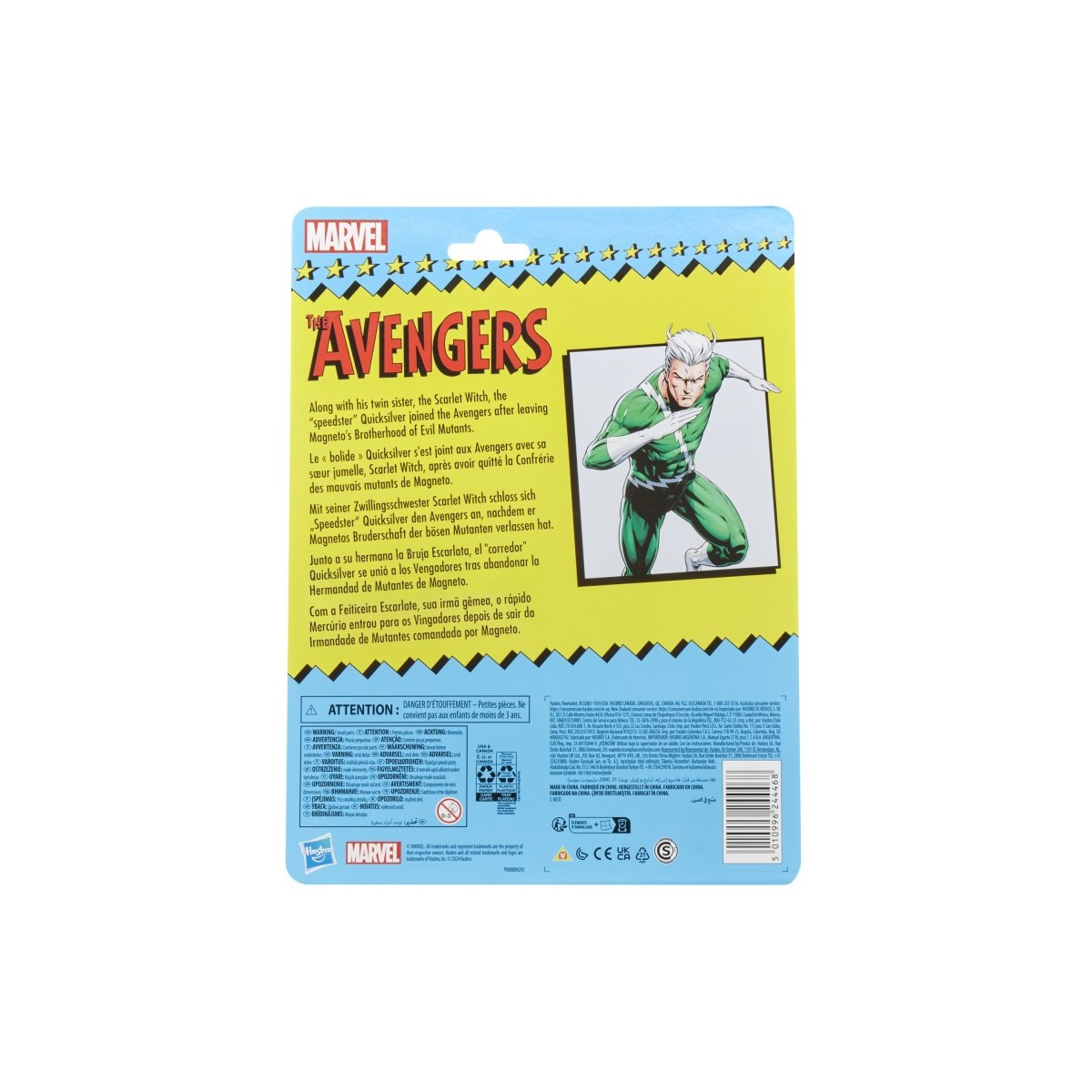 Marvel Legends Avengers - Quicksilver Retro Carded