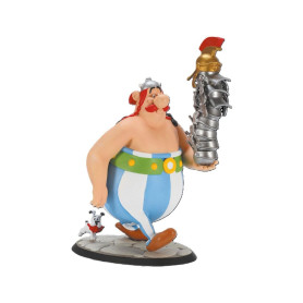 Plastoy Statuette pvc - Obelix "stack of helmets