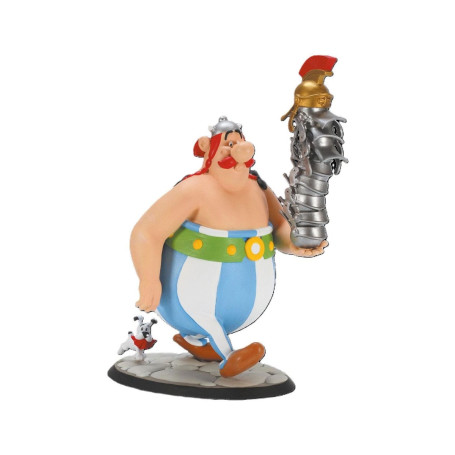 Plastoy Statuette pvc - Obelix "stack of helmets
