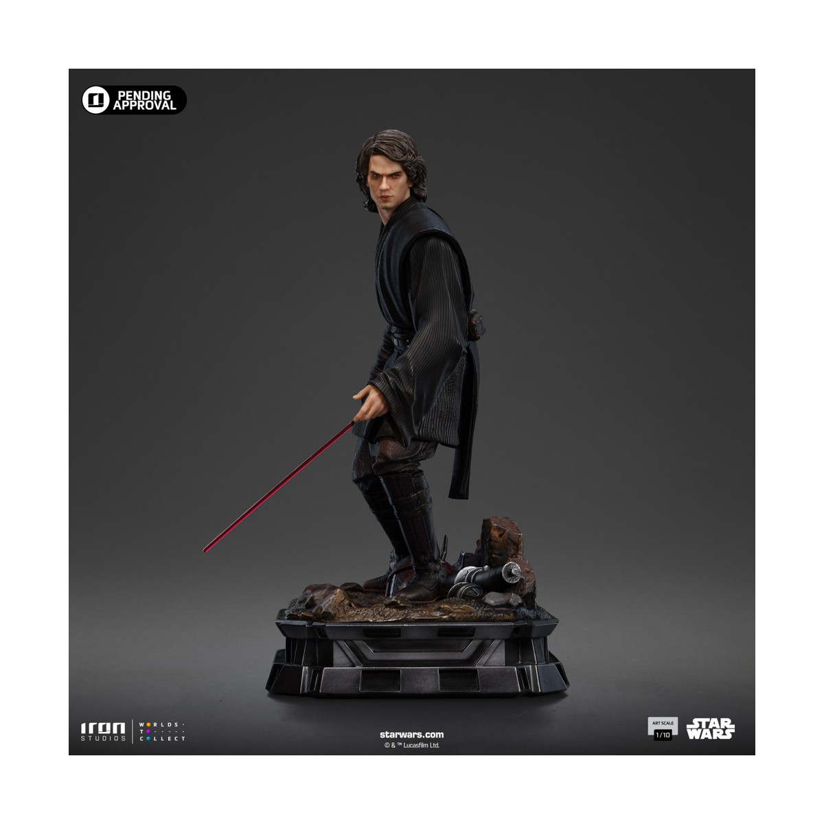 Iron Studios Star Wars - Anakin Skywalker Jedi Knight Version - BDS Art Scale 1/10 - Ahsoka