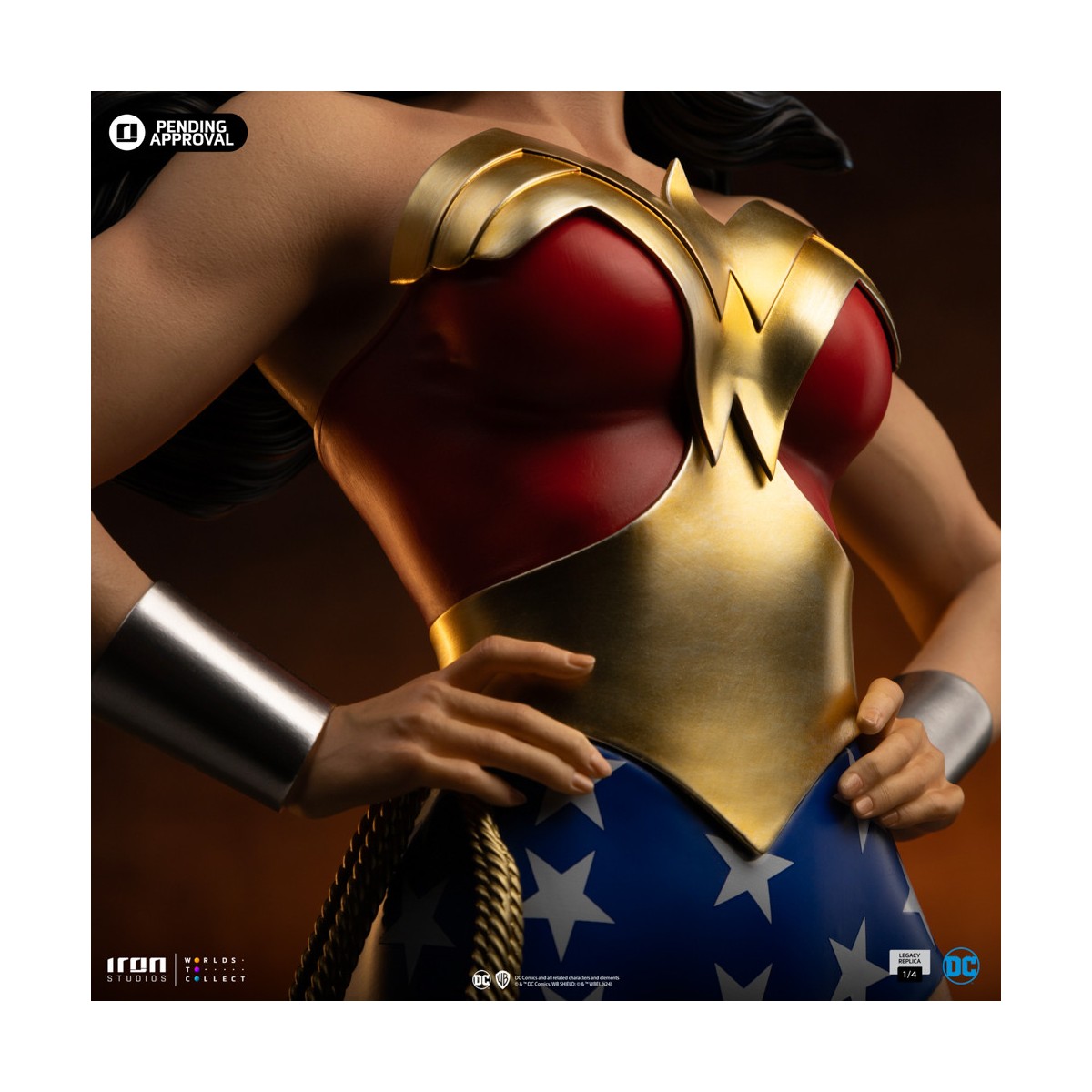 Iron Studios DC Comics - WONDER WOMAN DC TRINITY - Legacy Replica 1/4