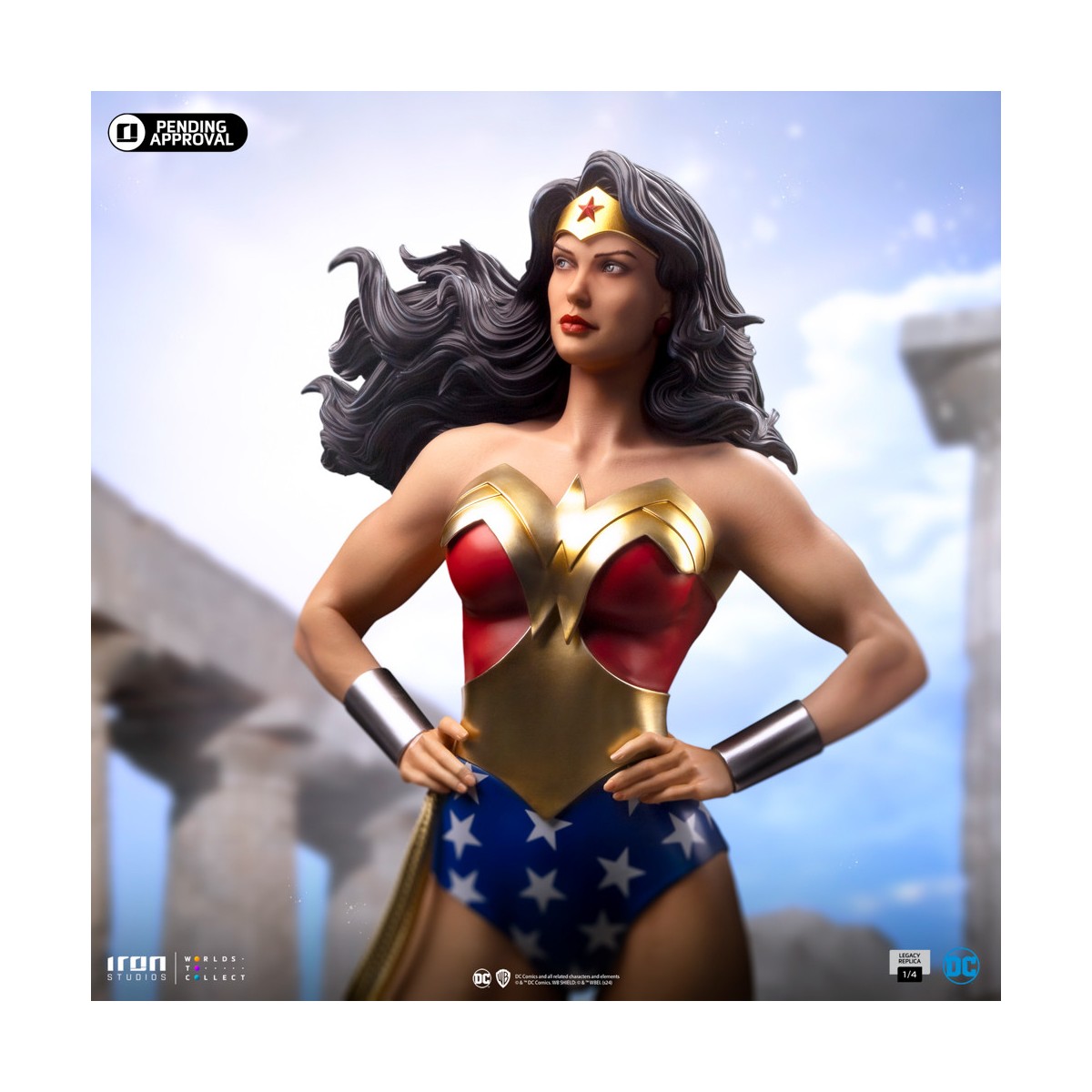 Iron Studios DC Comics - WONDER WOMAN DC TRINITY - Legacy Replica 1/4
