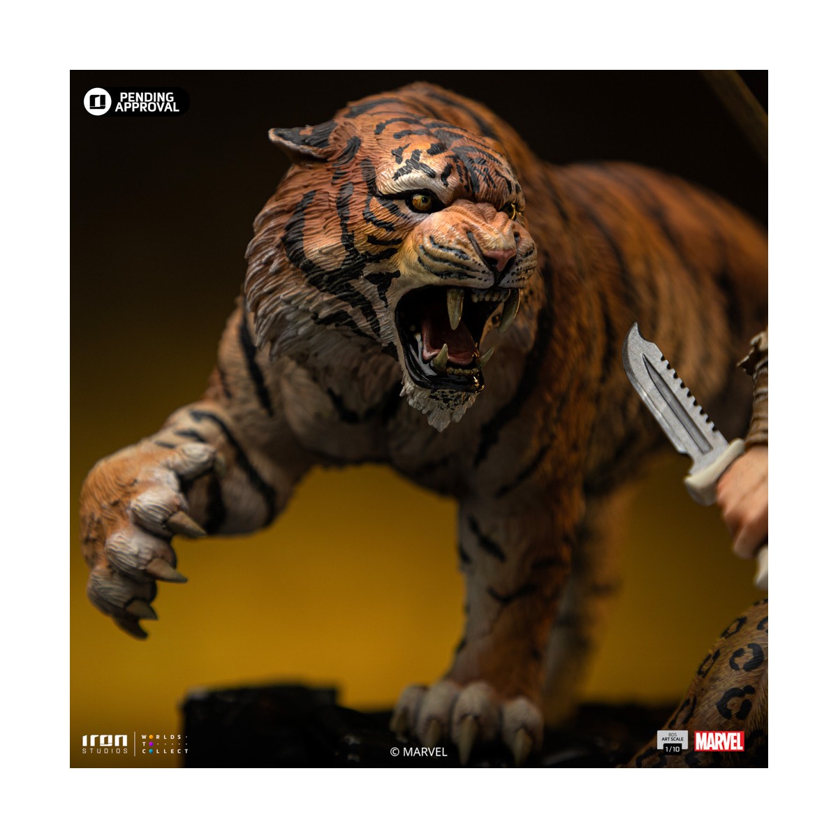 Iron Studios Marvel Comics - Spider-Man Vs Villains Kraven BDS Art Scale