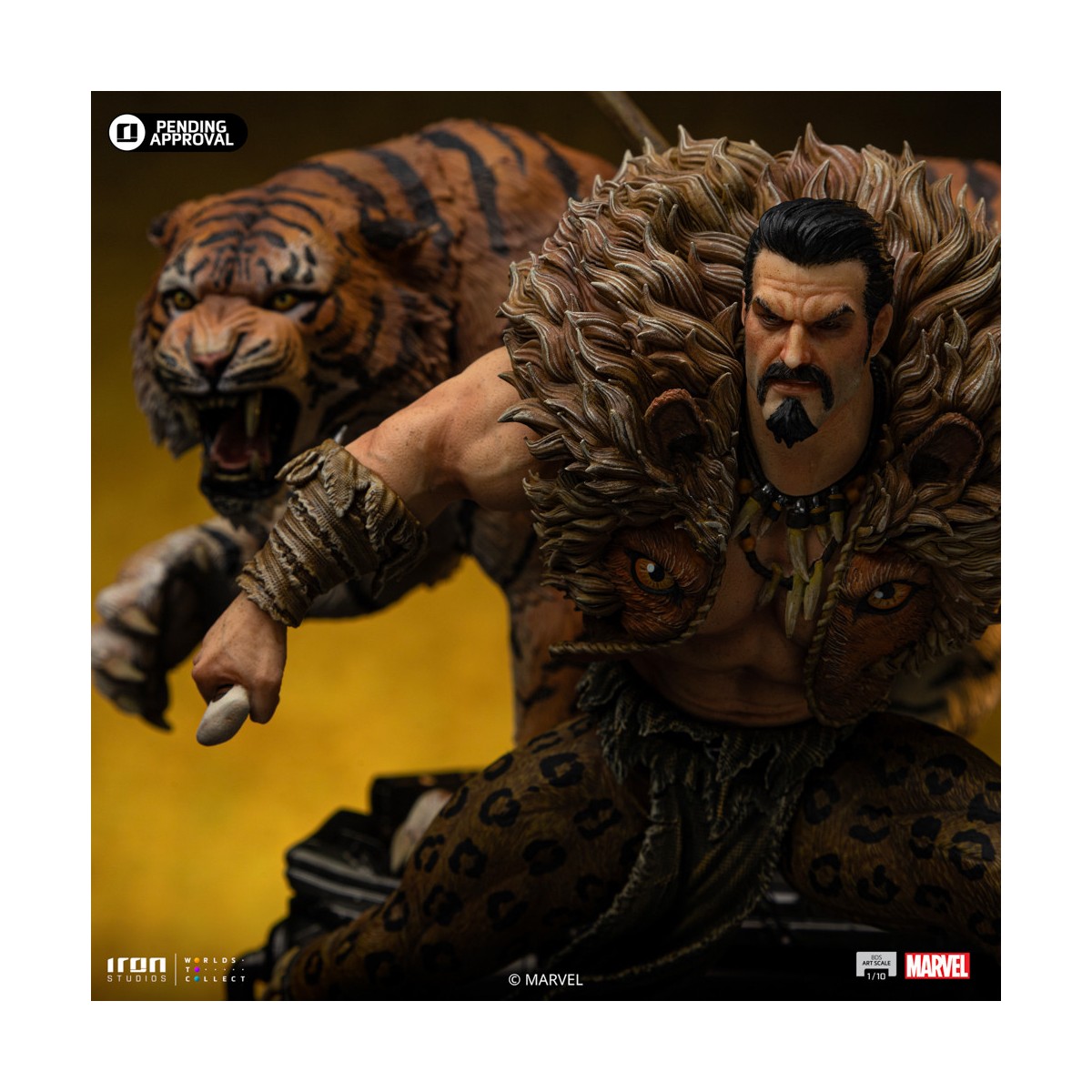 Iron Studios Marvel Comics - Spider-Man Vs Villains Kraven BDS Art Scale