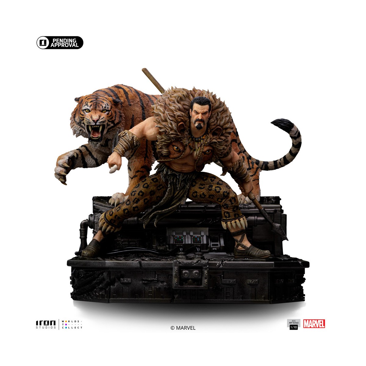 Iron Studios Marvel Comics - Spider-Man Vs Villains Kraven BDS Art Scale