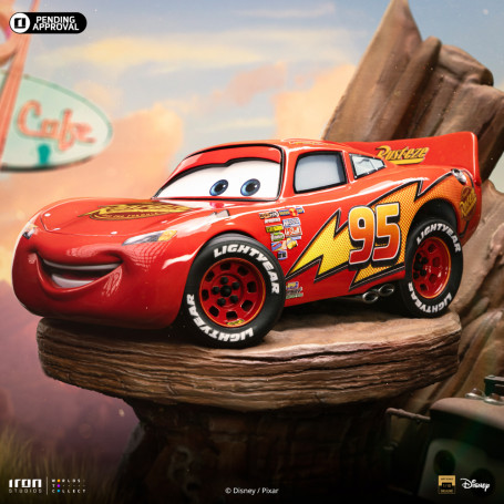 Iron Studios - Disney Pixar - Deluxe Art Scale Lightning McQueen & Tow Mater 1/10 - Cars