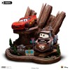 Iron Studios - Disney Pixar - Deluxe Art Scale Lightning McQueen & Tow Mater 1/10 - Cars