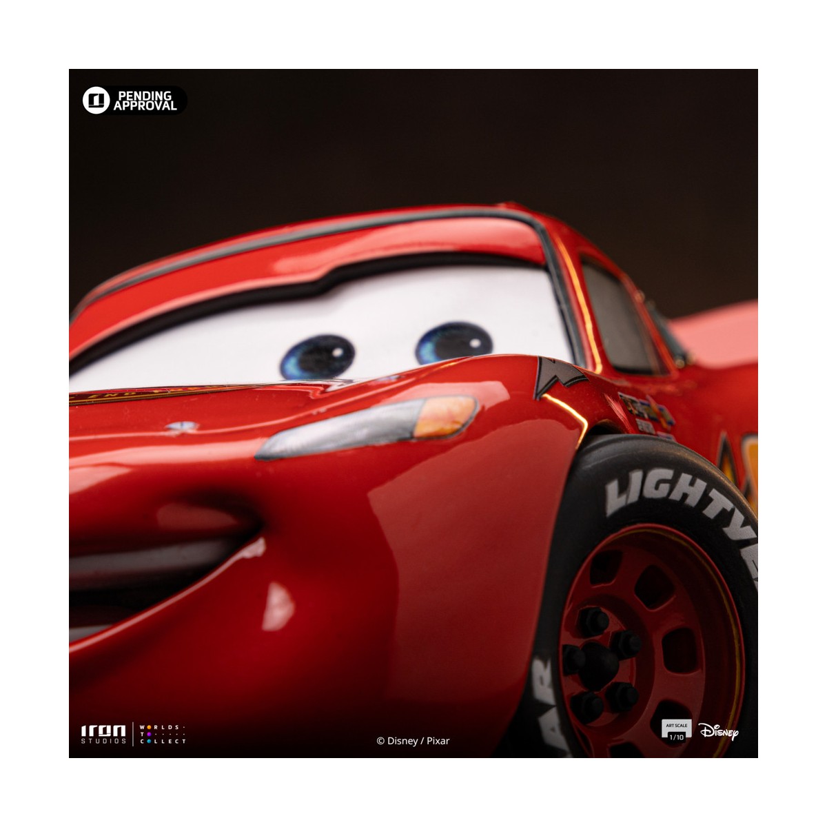 Iron Studios - Disney Pixar - BDS Art Scale Lightning McQueen 1/10 - Cars