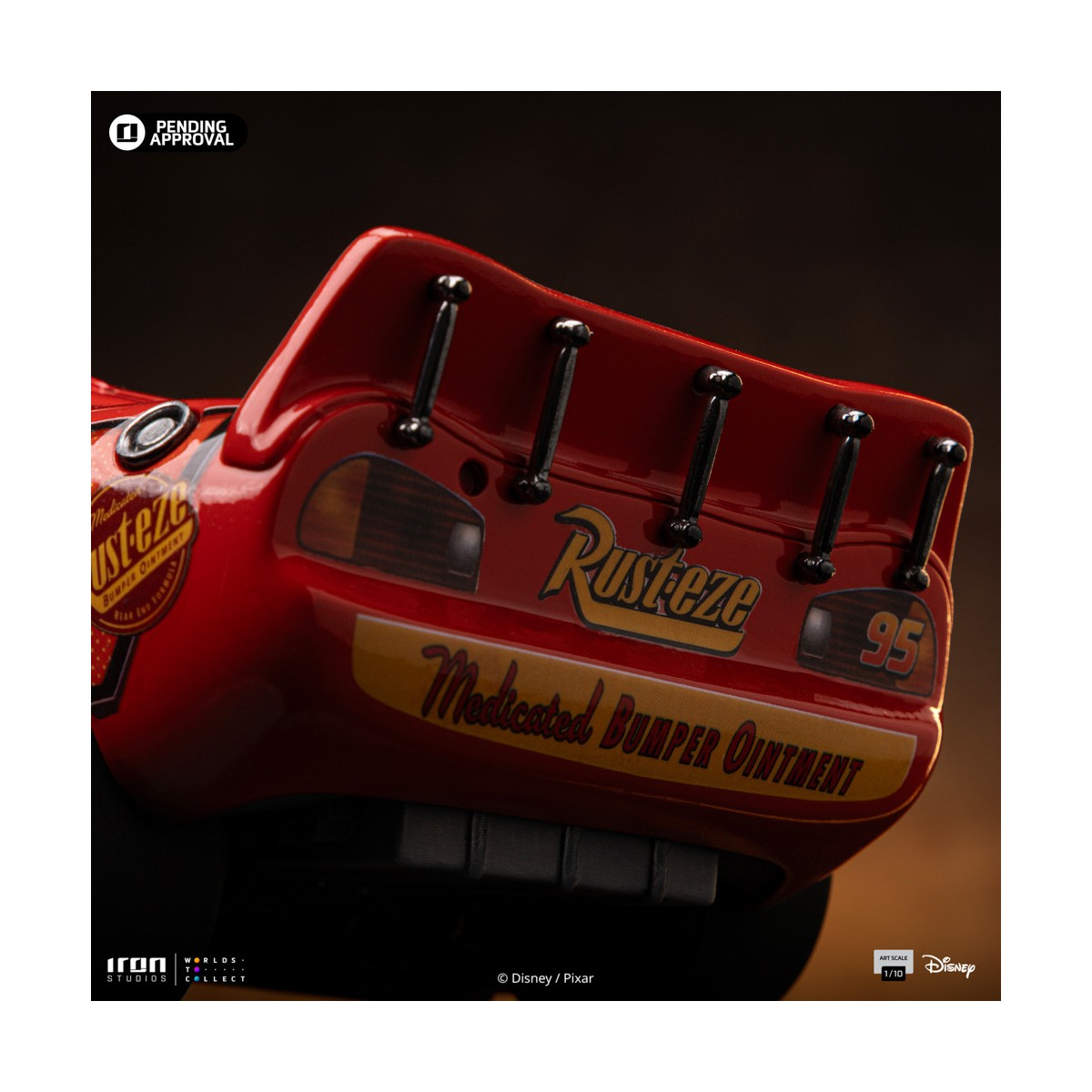 Iron Studios - Disney Pixar - BDS Art Scale Lightning McQueen 1/10 - Cars