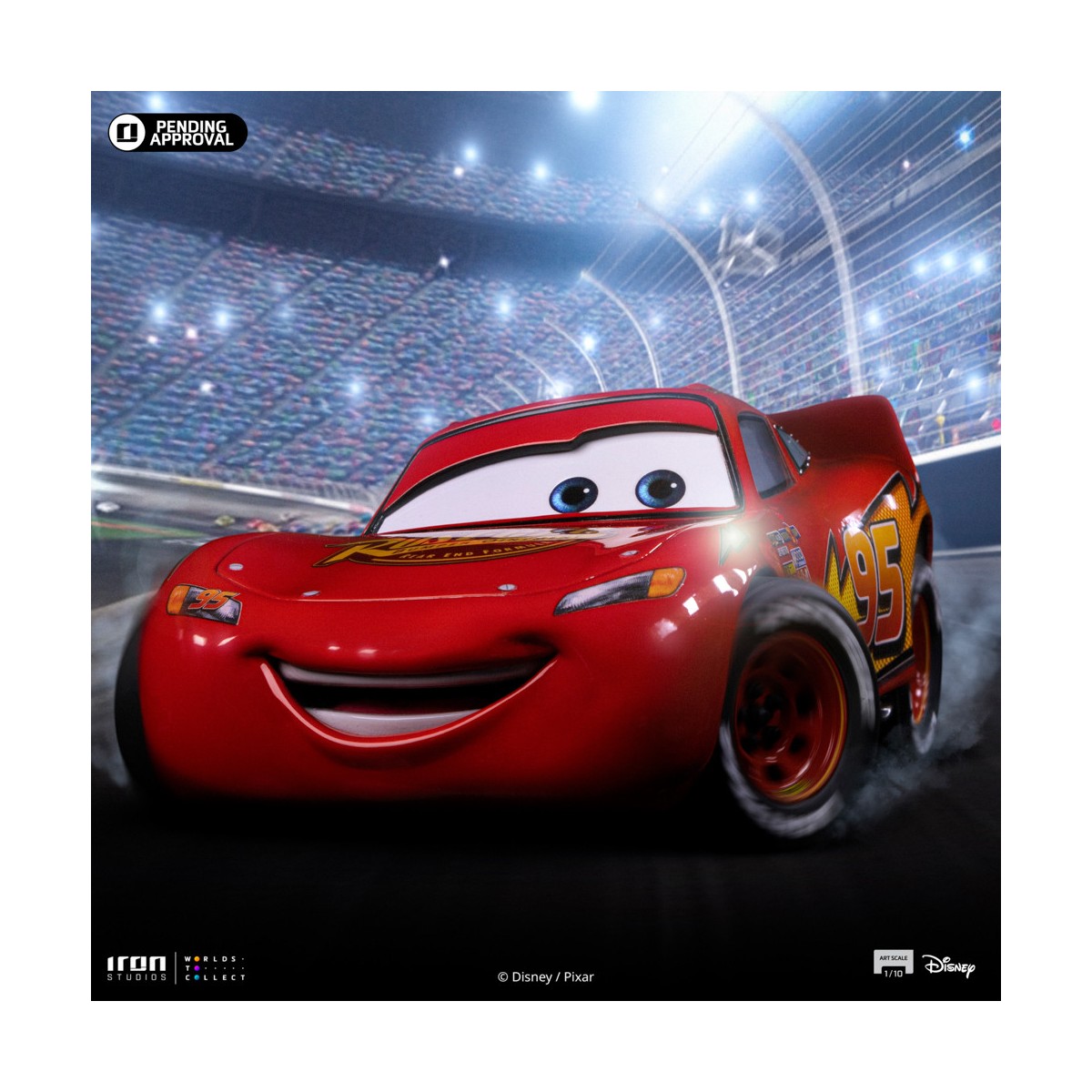 Iron Studios - Disney Pixar - BDS Art Scale Lightning McQueen 1/10 - Cars