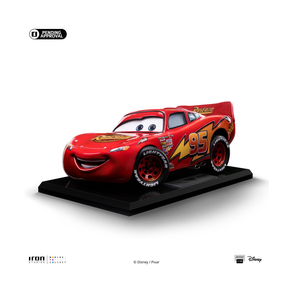 Iron Studios - Disney Pixar - BDS Art Scale Lightning McQueen 1/10 - Cars