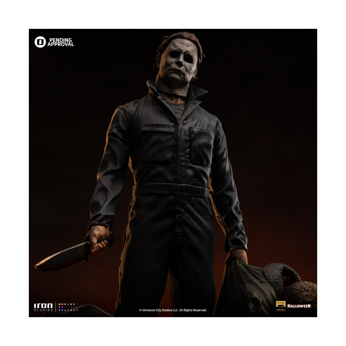Iron Studio Horror Series - Halloween (2018) - Michael Myers Deluxe Art Scale 1/10