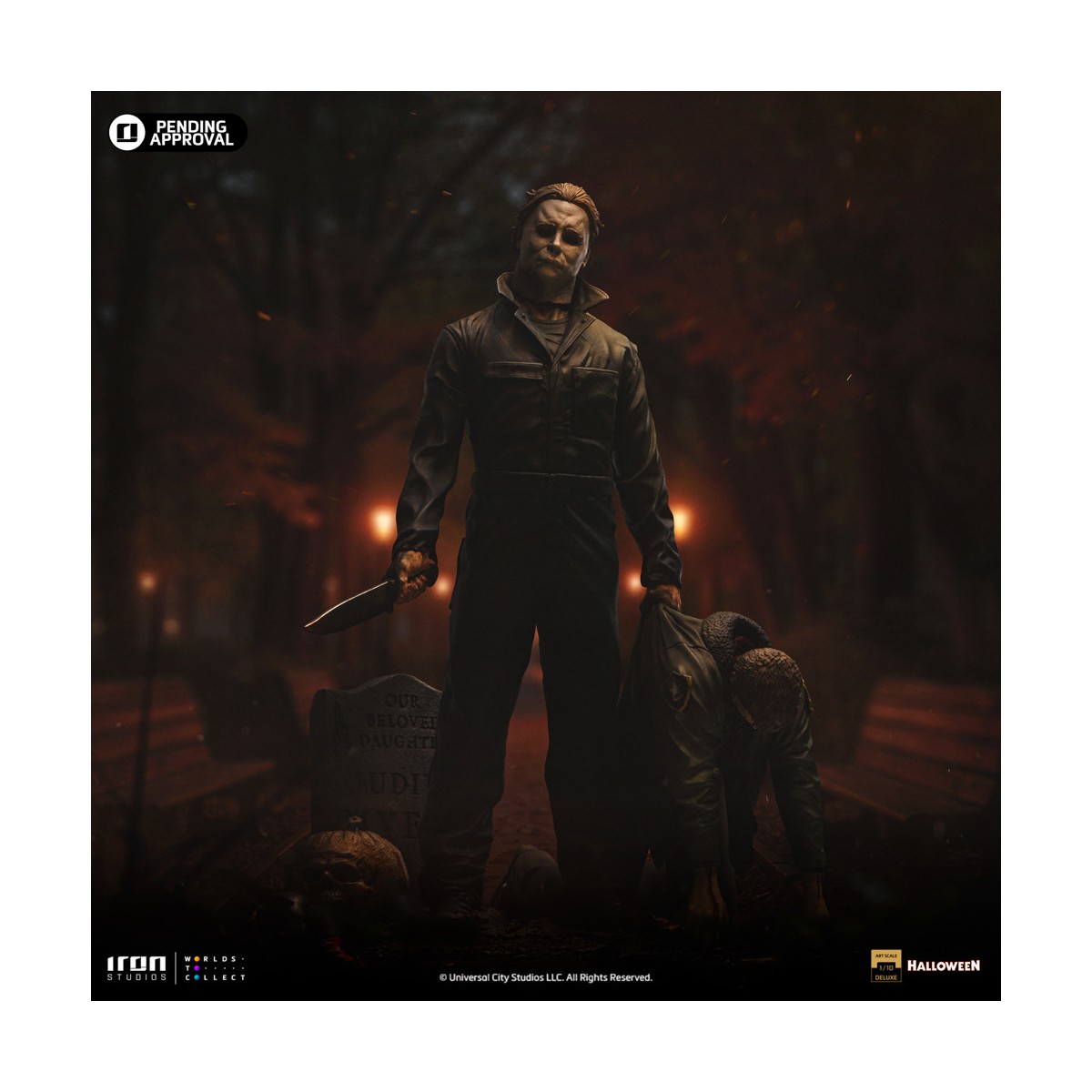 Iron Studio Horror Series - Halloween (2018) - Michael Myers Deluxe Art Scale 1/10