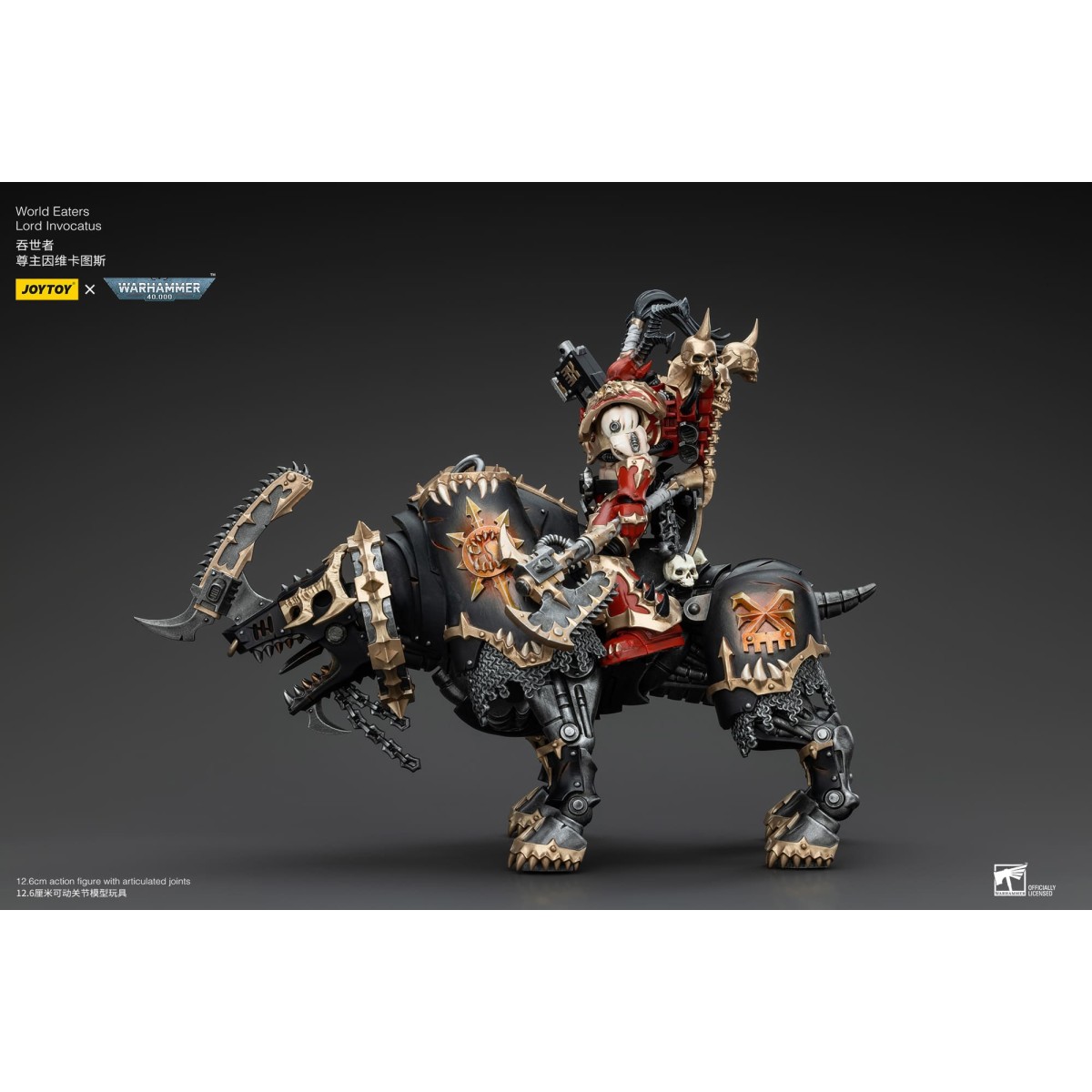 JoyToy Chaos Space Marines - World Eaters Lord Invocatus - Warhammer 40K