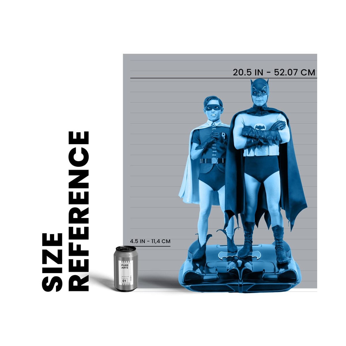 Pure Arts - Batman & Robin (1966) statue 1/4