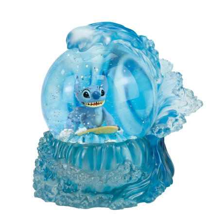 Enesco Disney Lilo & Stitch - Stitch Snow Globe Surfer