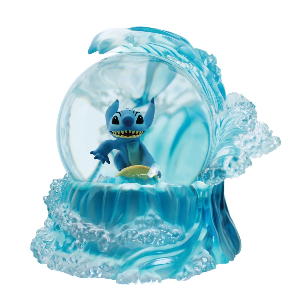 Enesco Disney Lilo & Stitch - Stitch Snow Globe Surfer