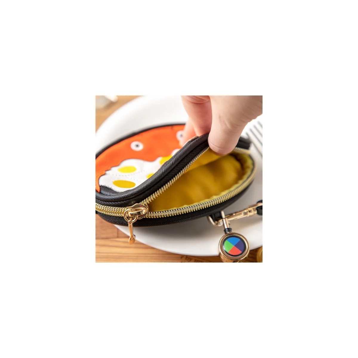 Maison Ghibli Benelic - Coin purse Calcifer & Oeuf et Bacon - The Moving Castle