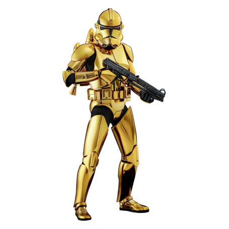 Hot toys Star Wars - Clone Trooper Gold Chrome Version 1/6 Toy Fair Exclusive