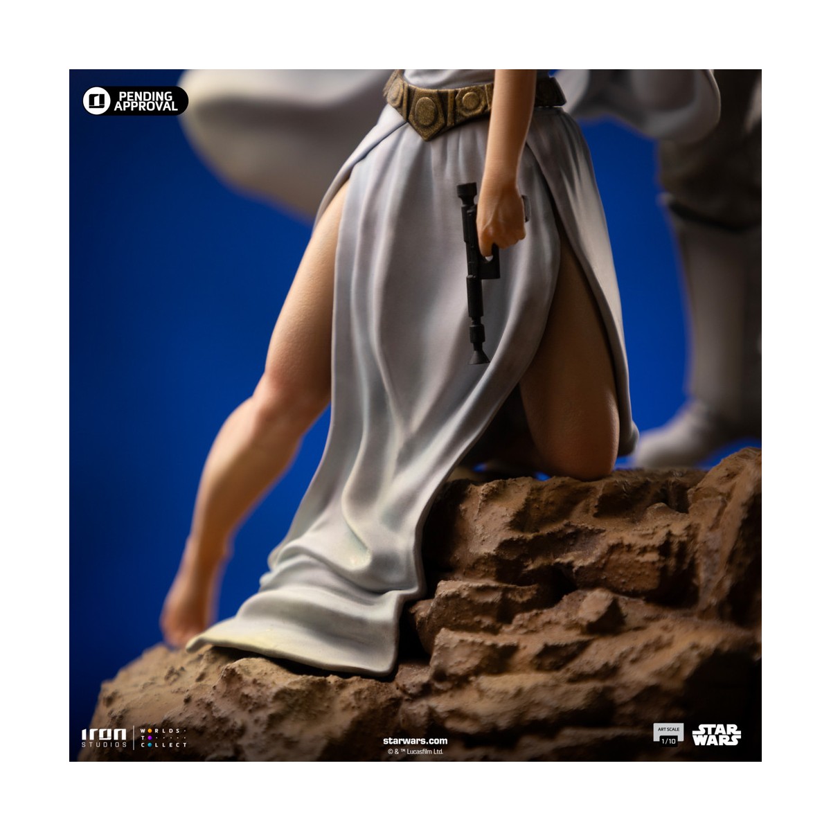 Iron Studios Star Wars - Luke & Leia Movie Poster - Deluxe Art Scale 1/10