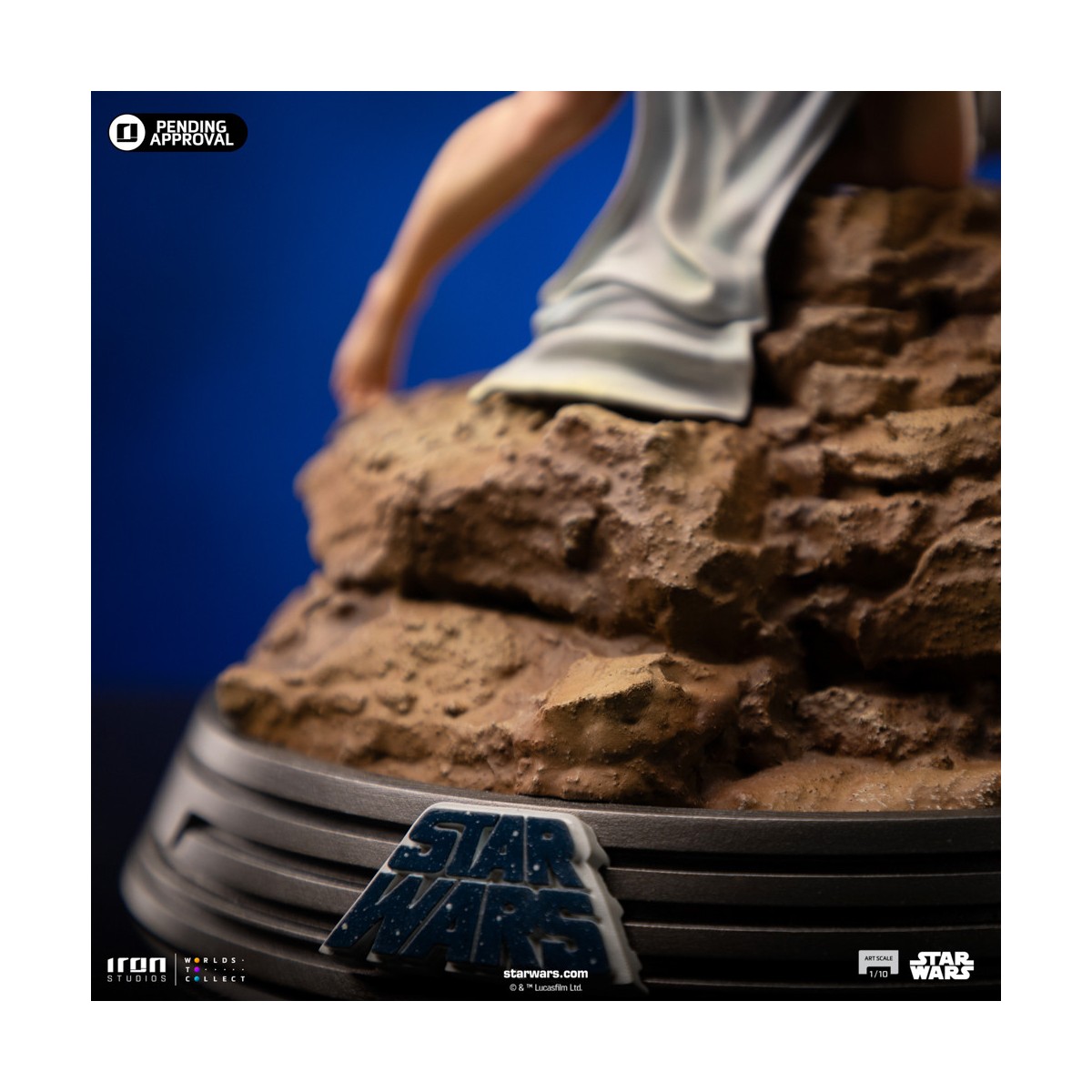 Iron Studios Star Wars - Luke & Leia Movie Poster - Deluxe Art Scale 1/10