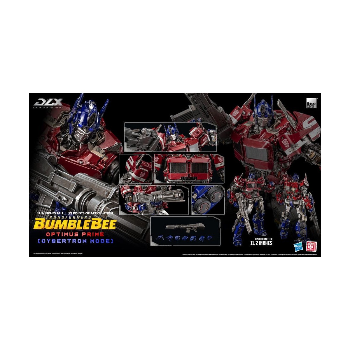 Three0 Transformers - DLX Optimus Prime (Cybertron Mode) 1/6 - Transformers: Bumblebee