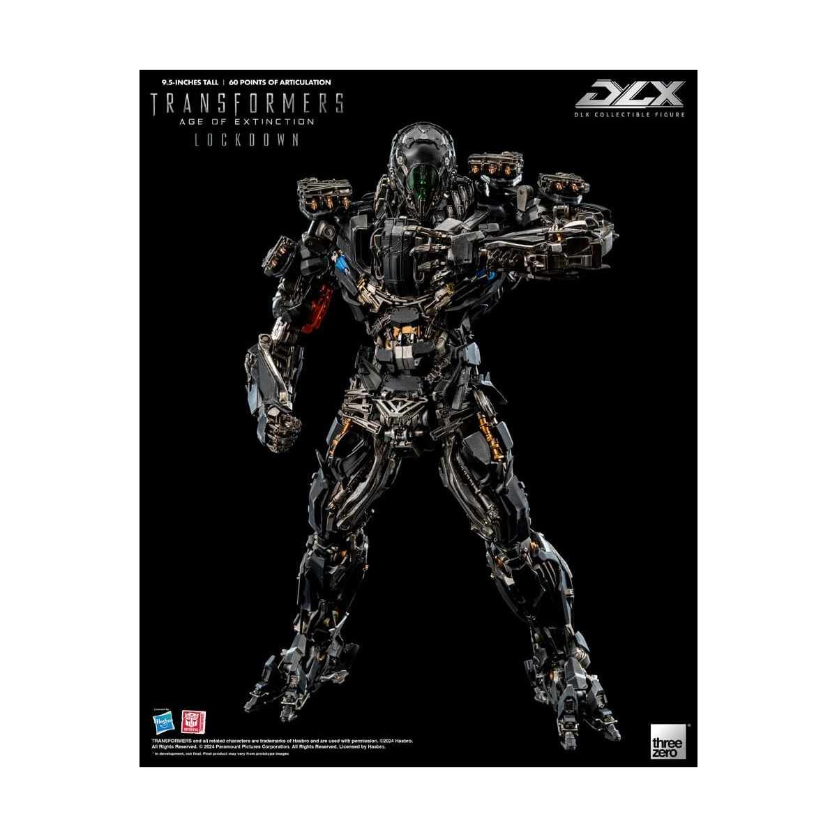 Three0 Transformers - DLX LOCKDOWN 1/6 - Transformers: Age of Extinction