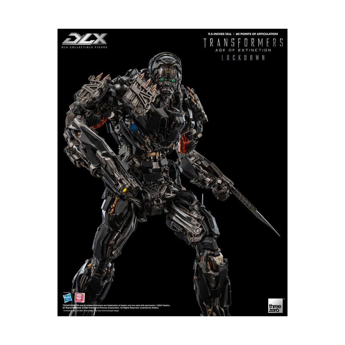 Three0 Transformers - DLX LOCKDOWN 1/6 - Transformers: Age of Extinction