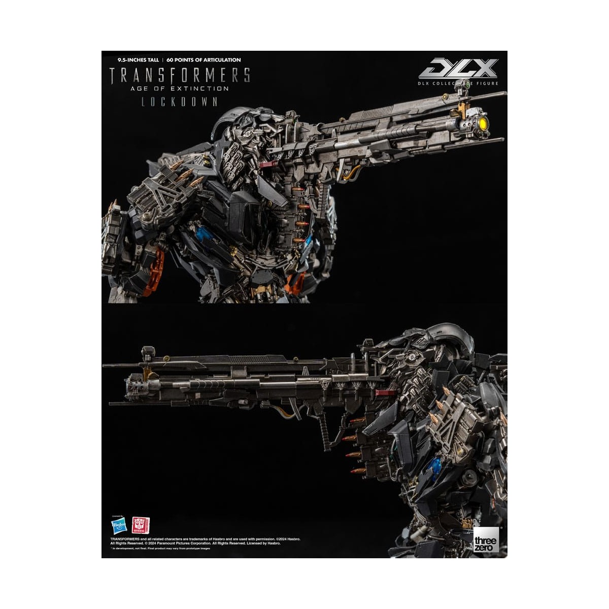 Three0 Transformers - DLX LOCKDOWN 1/6 - Transformers: Age of Extinction