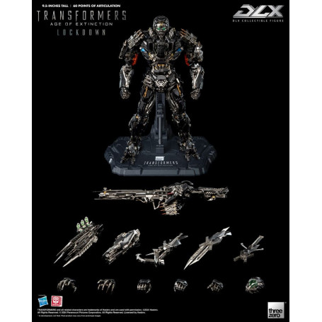 Three0 Transformers - DLX LOCKDOWN 1/6 - Transformers: Age of Extinction