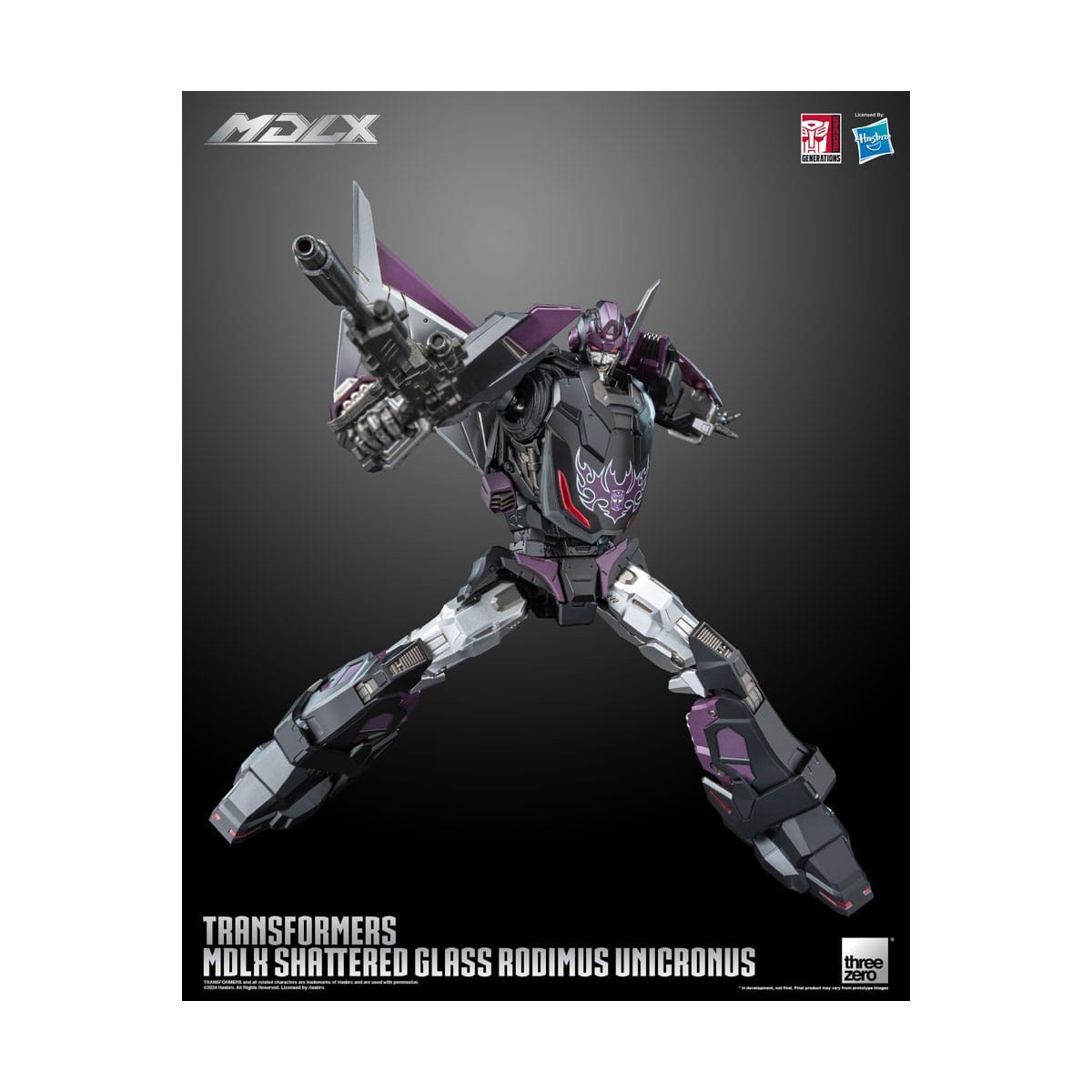 Three Zero - Transformers Shattered Glass MDLX RODIMUS UNICRONUS