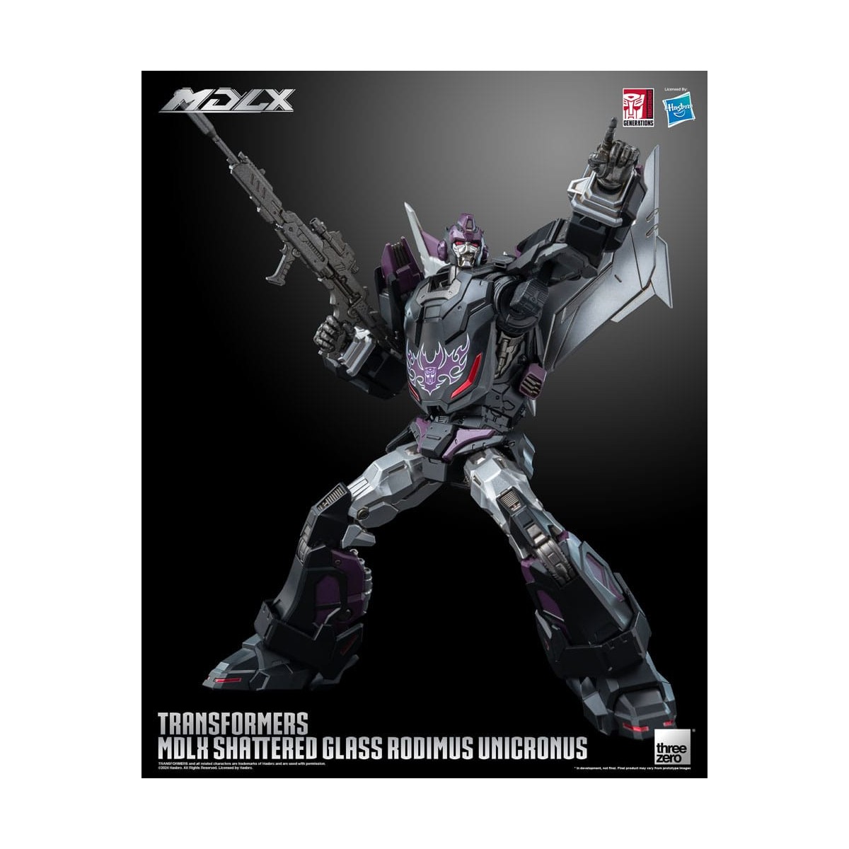 Three Zero - Transformers Shattered Glass MDLX RODIMUS UNICRONUS