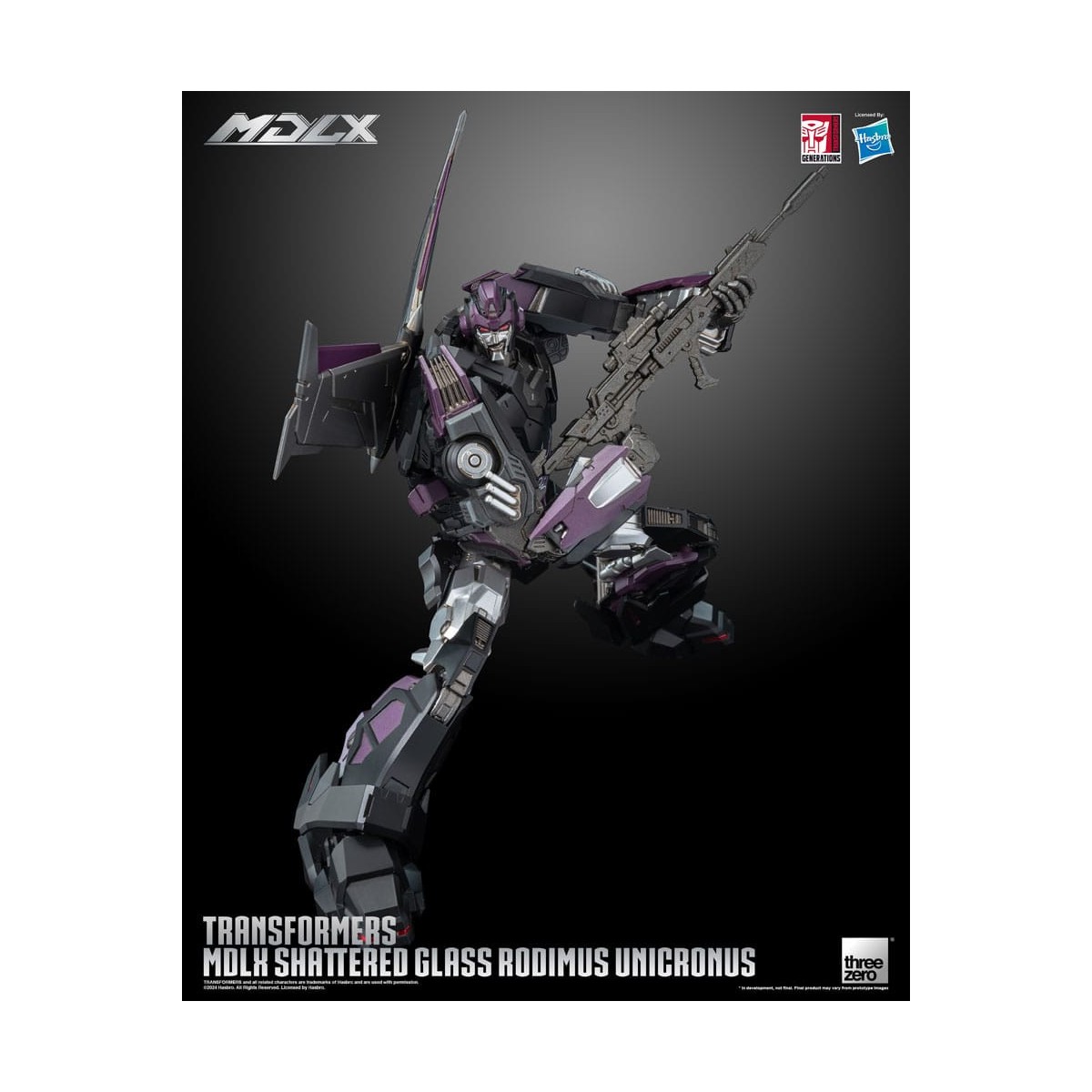 Three Zero - Transformers Shattered Glass MDLX RODIMUS UNICRONUS
