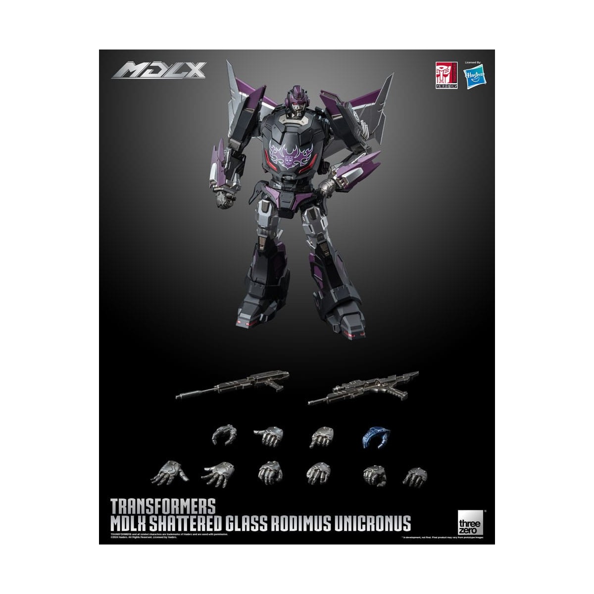 Three Zero - Transformers Shattered Glass MDLX RODIMUS UNICRONUS